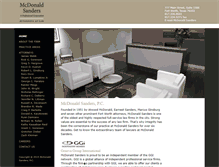 Tablet Screenshot of mcdonaldlaw.com